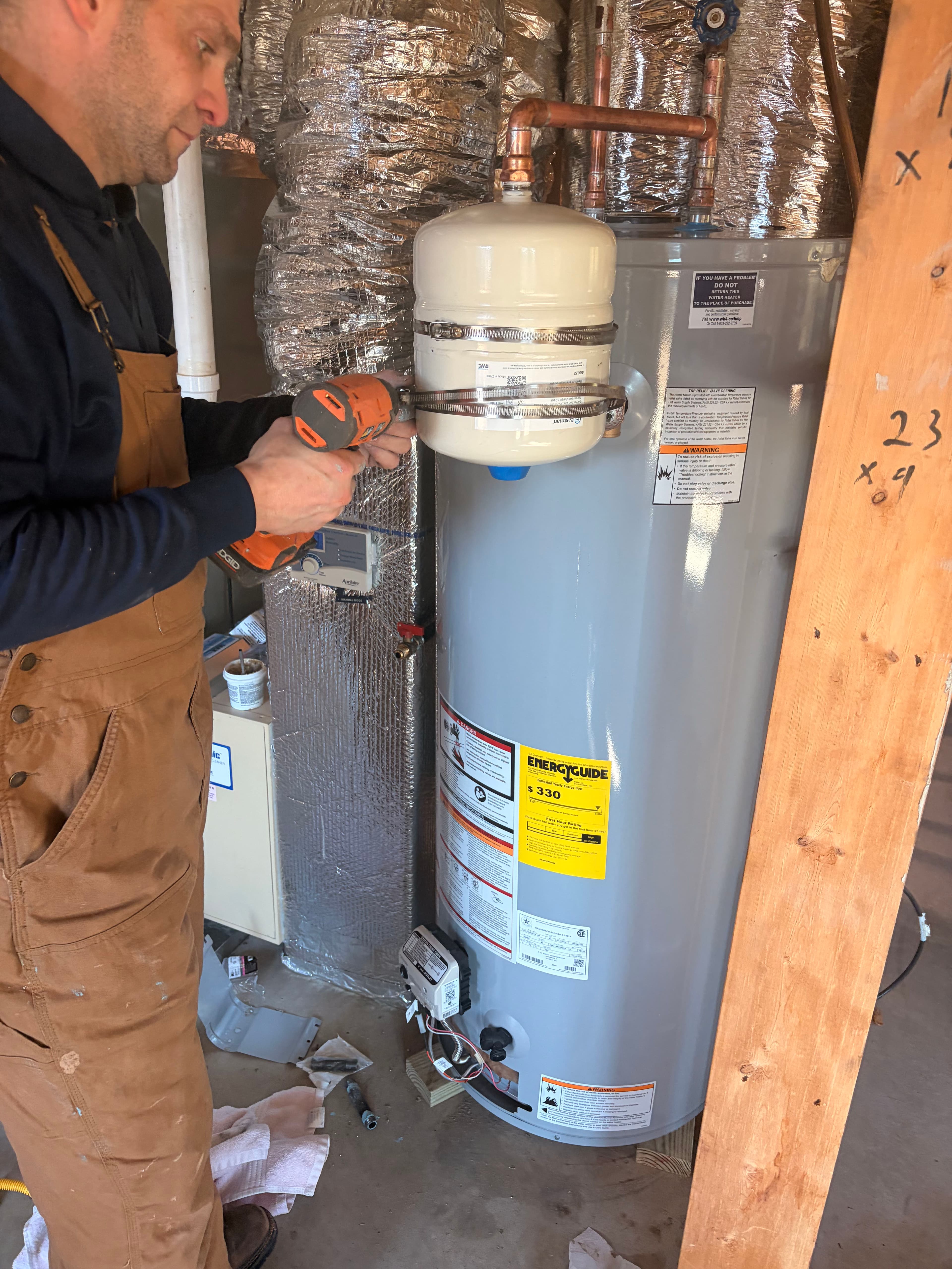 Project Successful Gas Water Heater Installation image